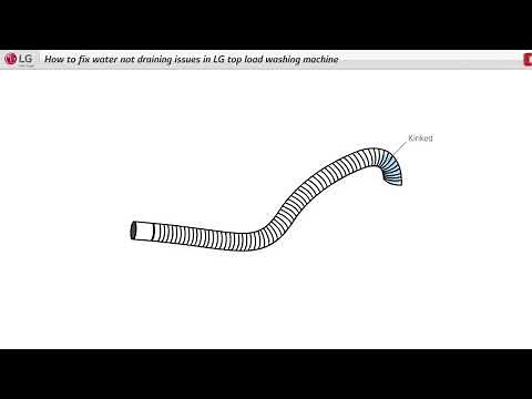 [LG Top Load Washer] - Water not draining