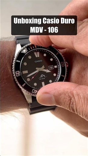 Casio Duro MDV-106 ASMR Unboxing The Legendary Marlin! #Shorts