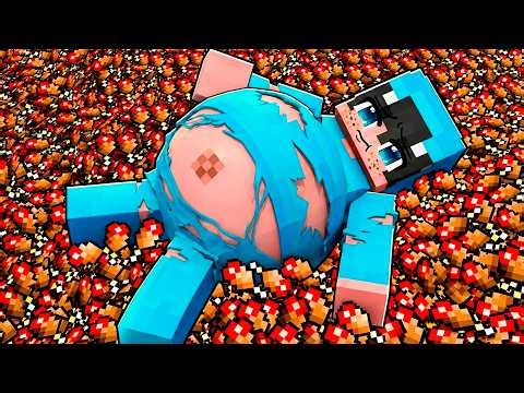 Minecraft, pero Tengo un HAMBRE INFINITA (1,000,000 de Comida)