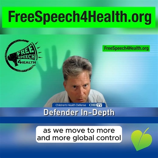 🔊 Dr. Robert Verkerk highlights the escalating free speech challenges on CHD.TV. As control shifts from governments to big tech, the stakes for true freedom of expression are higher than ever. Discover how AI and policies from entities like YouTube are shaping what we can share and see. This is a must-watch for anyone concerned about the future of information and free speech! https://bit.ly/3Q47wtr #FreeSpeech4Health | Alliance for Natural Health USA