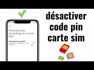 comment désactiver code pin carte sim redmi