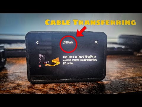 How To Transfer File From Dji Omso Action 5 Without Mimo App Just Type C Cable
