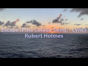 Rupert Holmes - Escape (Piña Colada Song) (Lyrics) - Audio at 192khz, 4k Video