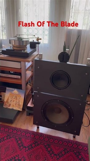 Iron Maiden, Powerslave Records, Open Baffle, Audio Note, La Platine Verdier, 300B Amp, EAR Phono