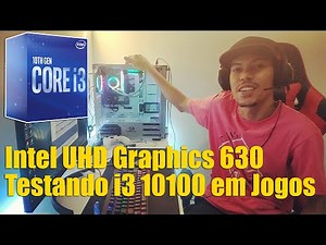 Testando Intel Graphics i3-10100 Em Jogos