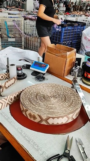 Fabric strip rolling. #ClothingProduction #FabricDesign | Gizmo Trends