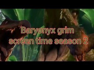 Jurassic world camp cretaceous baryonyx grim all scenes
