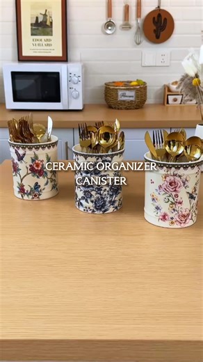 Ceramic Jar. Kitchen Organizer. Temu Home Decor 🏠 | Temu