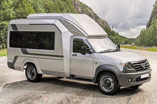 UAZ : le préparateur russe dévoile un mini camping-car à seulement 5700 euros
