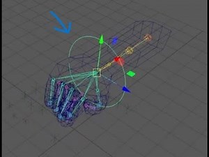 Maya (DIY) – Simple Rigging Part 5 | Applying Skin and Curves