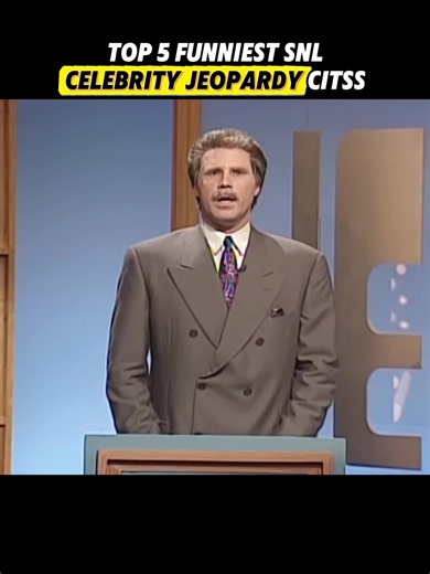 Top 5 Funniest SNL Celebrity Jeopardy Clips