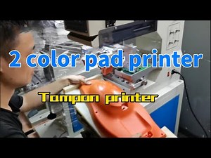 Two color Pad Printing Machine Tampon Printer