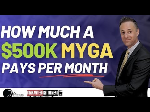 How Much Does a $500k MYGA Annuity Pay Per Month?