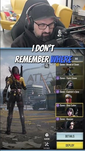 All my DAME skins in #codm