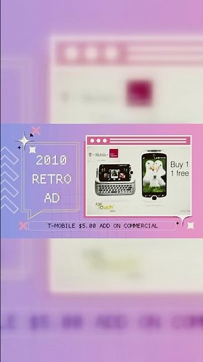 2010 T-Mobile Slide into Savings Ad #2010 commercial #retro