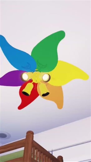 Pinwheel ceiling fan