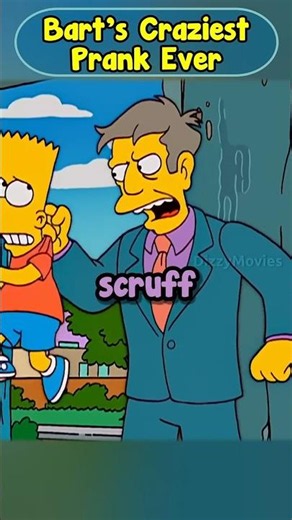 Bart Reached a New Prank Level #simpsons