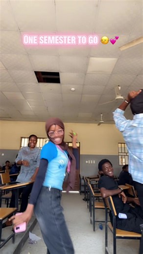 One the 26th of February 2026 , we were just about to write the 2nd to the last exam to round up the semester, being a social bee 🐝 I rounded up some couple of my course mates to hop this challenge , it was so beautiful creating such memory with them , I love them so much 🥹💕. Can’t believe it’s already the end of 400L first semester; it’s already a half time for the full match #fyb #uniabj #university #viralvideo #students @LensOfVeekah🌟❤️📸 @UNIABJ'25 SUG @😌•Winifredd•😌 @Chaotic Honey💛 @