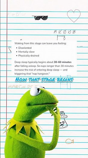 Why you feel bad after napping #shorts #facts #education