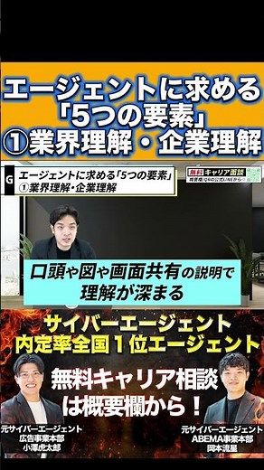 9割が知らない転職エージェントの見極め方_サイバーエージェント内定率全国１位エージェントが徹底解説！①