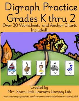 Digraph Practice Grades K-2