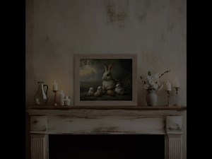 Cute Easter Bunny Art Print, Digital Download, Spring Chick Decor, Easter Egg Art, Nursery Wall Art, Easter Home Decor, Printable - Etsy Australia