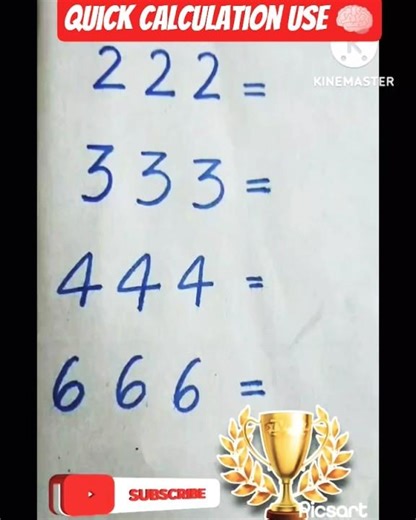 💥Master Quick Math Tricks😎 for Faster Calculations in Seconds🔥💯#shortvideo #shorts