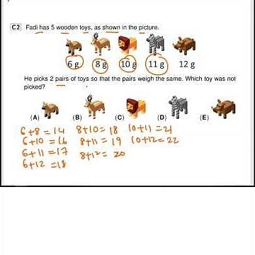 Kangaroo math exam 2025 #C2#year 1and2 #level 1 and 2#kangaroo