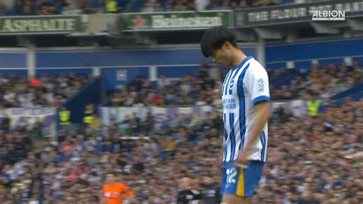 Game-changing impact from Kaoru off the bench! 🤩 Enjoy the magic of Mitoma cam… 📹✨ | Brighton & Hove Albion FC