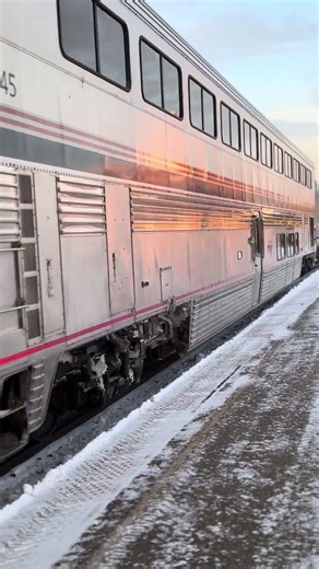 Amtrak Borealis Departs La Crosse Station