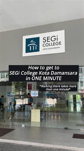 SEGians, especially the newcomers, we know that sometimes you might get confused about how to get to SEGi College Kota Damansara aka ‘Tower’ for your classes. The OGs would already know, of course, but this one’s for those who are new around here. 🤗 Should we do more content with you guys at ‘Tower’? 👀 Let us know in the comments! #SEGi #Directory #CampusLife | SEGi University & Colleges