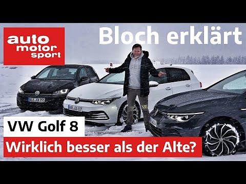 Really better than the old one? VW Golf 8 TDI & eTSI tested - Bloch explains #87 | auto motor & s...