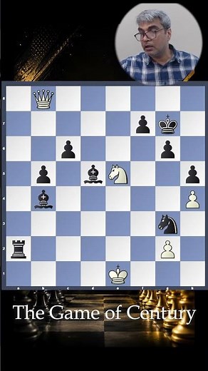The Game of Century #chess #fischer #chessanalysis #puzzle #vintagechess