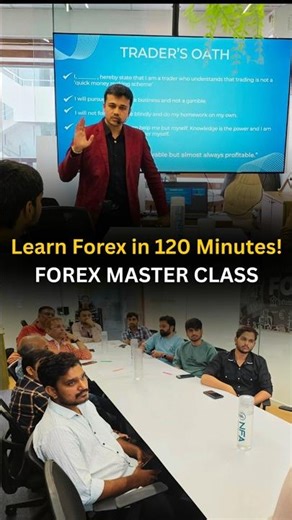 Book your seat for the next Forex Master Class 👇