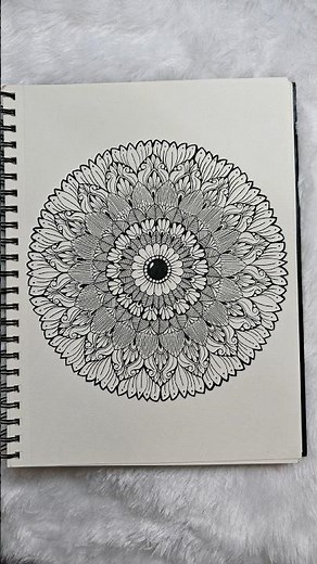 Simple Mandala Art for Beginners | Step-by-Step Guide with Measurements #mandala #art #beginners