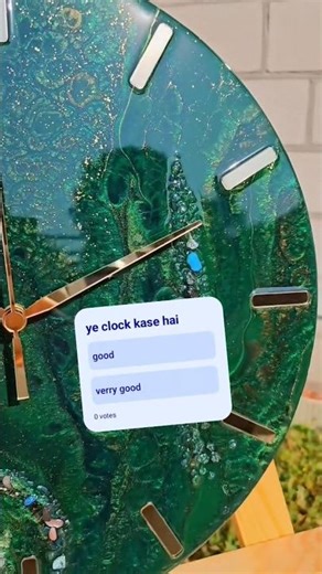 The beautiful 💕 razin clock