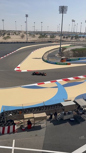 691K views · 4.4K reactions | Day 3 Bahrain update ️ 105 laps for @schecoperez and we’re still clocking ‘em! RB19 smoothing this double apex is also on repeat  in our minds. #RB19 #car | Oracle Red Bull Racing | Facebook