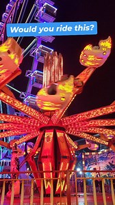 Would you ride this? 😵‍💫🎡🙋‍♀️ Hexentanz ~ The Witches Dance 🧙‍♀️ It's all about the weird and wonderful rides for me 😍 travelling fairs in Europe always hit BEST 🌎 What's your favourite travelling ride? Let me know in the comments! #hexentanz #witchesdance #ride #attraction #kirmes #Germany #bremen #Europe #travelling #reels | Diary of a RollerCoaster Girl