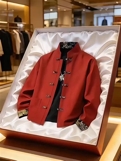 【春季新款】商務休閒唐裝新中式棉服