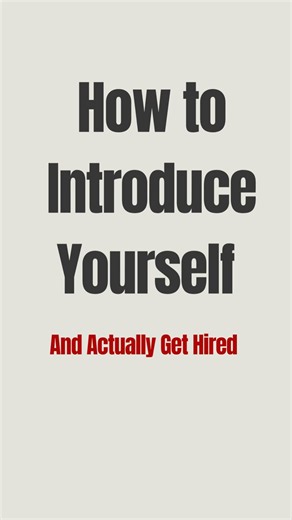 Job Interview Question and Answer | Tell me about yourself