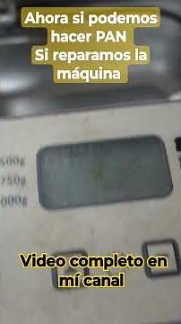 BREAD MAKING MACHINE FAILURE - VERY EFFICIENT REPAIR