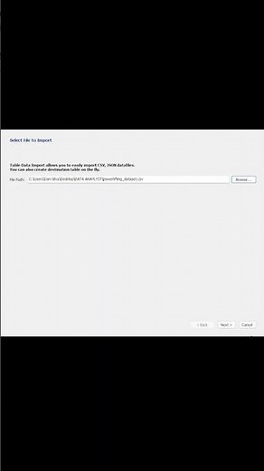 Como importar una tabla csv en mysql #dataanalyst #databasemanagement #mysql #csv #mysqldatabase