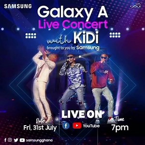 1.1K views · 118 reactions | KiDi endorses Celebrities Buzz as he tells his fans his readiness to thrill them with his Galaxy A Live Virtual Concert on Friday | Vim Buzz | Facebook