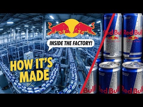 Inside Red Bull Factory 2026: How 12.7 Billion Cans Are Made Every Year! (Full Process)