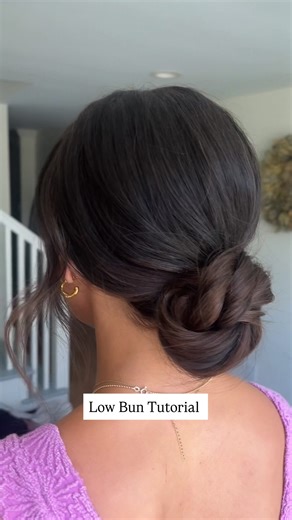 Erin Ryser on Instagram: "Loving that low, timeless buns are making a comeback! She’s timeless and versatile ✨ Atlanta hair stylist, destination hair stylist, bridal hair, hair education, bridal bun, bridal ponytail, rehearsal dinner glam, hair tutorial, updo tutorial, bridal makeup, soft glam makeup, destination wedding, destination makeup artist"