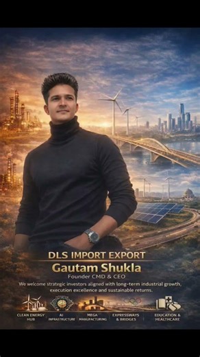 Gautam Shukla Founder CMD CEO www.dlsimportexport.in