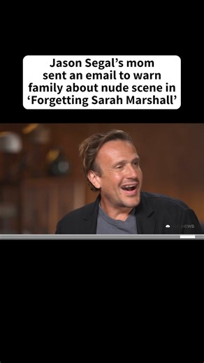 Jason Segal has an iconic breakup scene in 'Forgetting Sarah Marshall' that includes the actor fully nude. Segal's mother didn't know about the scene until she saw it in theaters at the premiere, and had to send a family-wide email to give his loved ones a heads-up about the "not gratuitous" scene that was "essential to the plot." | Today Show