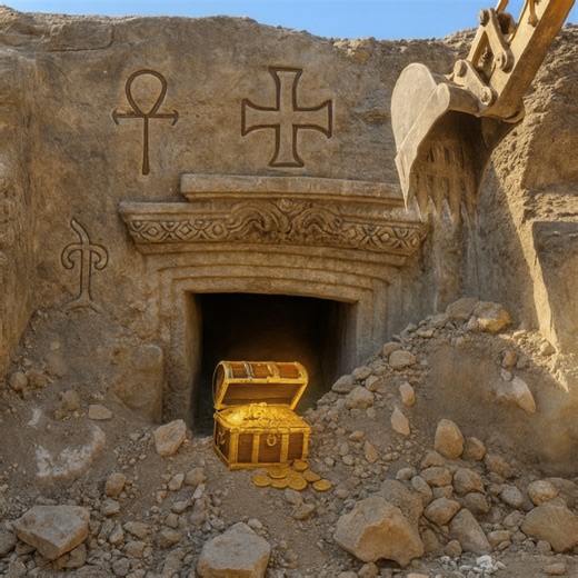 I demolished a wall in a settlement belonging to ancient civilizations and found a million-dollar treasure inside. | My.kingdom