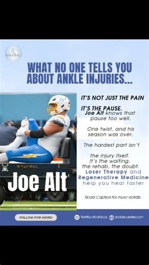 What no one told you about ankle injuries… They don’t always heal on...