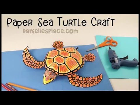 Sea Turtle Paper Craft